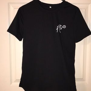 A black shirt